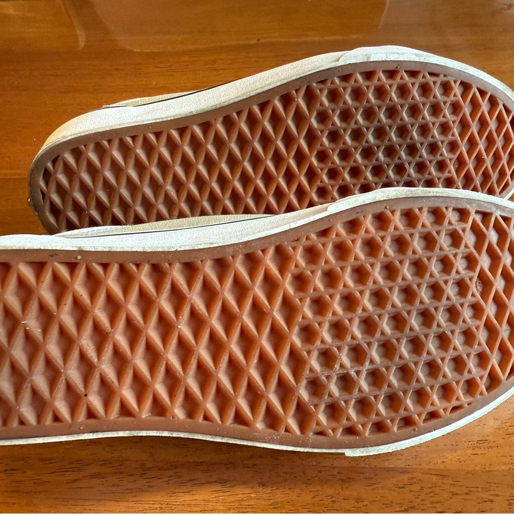 Vans Women's Sneakers in Sage and White - Picture 3 of 3